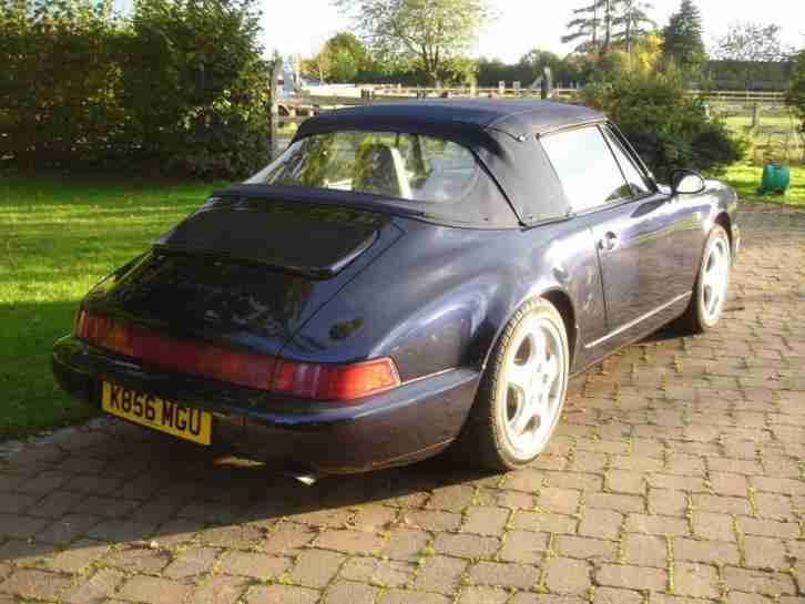 1992 Porsche 911 911 CARRERA 4 CABRIO 2 door Convertible