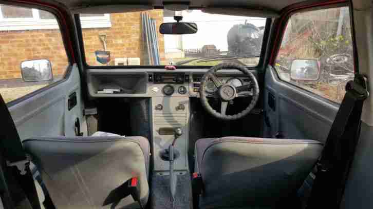 1992 RELIANT ROBIN LX RED