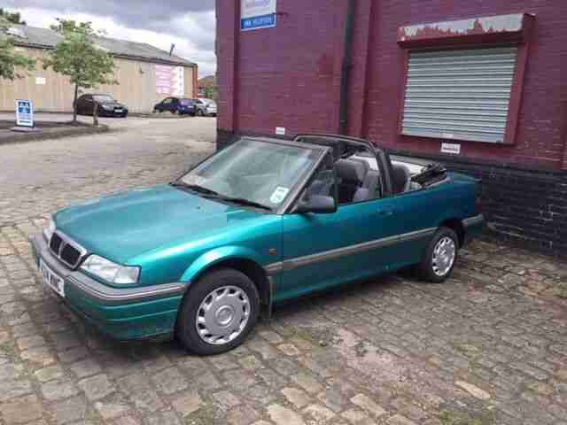 1992 ROVER 214 CABRIOLET TURQUOISE