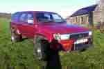 1992 HILUX SURF TD AUTO RED 4x4 BIG