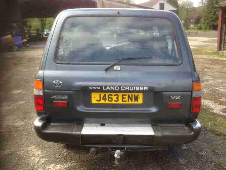 1992 TOYOTA LANDCRUISER 4.2 VX 80 AUTO DIESEL 7 SEATER 11 MONTHS MOT