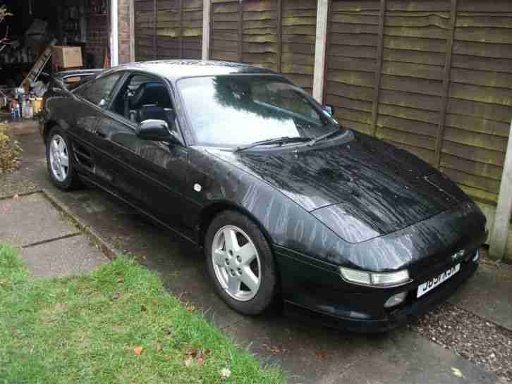 1992 TOYOTA MR2 BLACK 2 LITRE GT, LEATHER INTERIOR