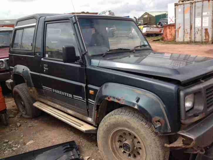 1993 DAIHATSU FOURTRAK INDEPENDENT TDX Breaking