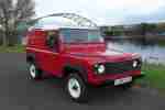 1993 LAND ROVER 90 DEFENDER TURBO DIES RED