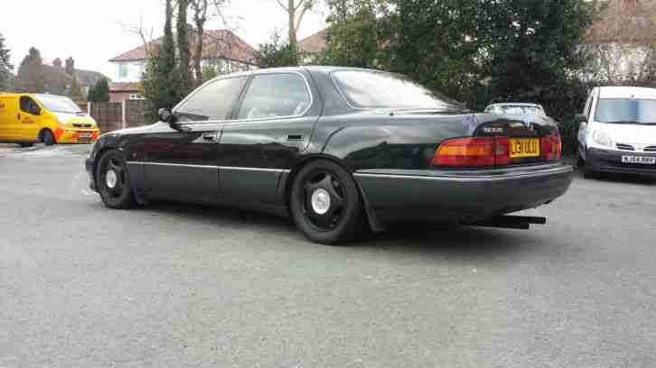 1993 Lexus LS400 4.0 V8. 136k Slammed, Straight Pipes. Scene. No reserve,
