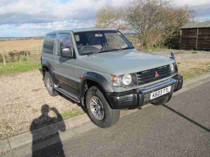 Mitsubishi PAJERO. Mitsubishi car from United Kingdom