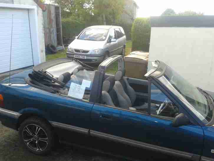 1993 ROVER 214 CABRIOLET BLUE