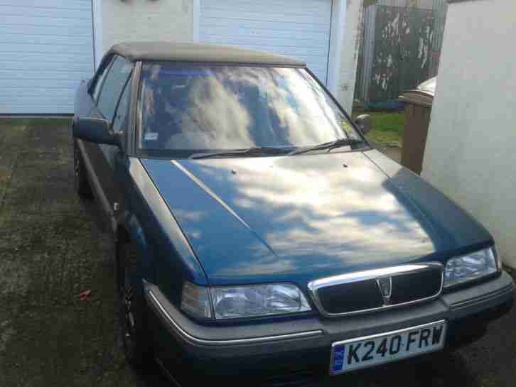 1993 ROVER 214 CABRIOLET BLUE