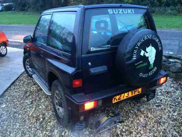 1993 SUZUKI VITARA JLX BLUE