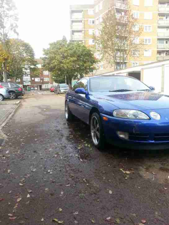 1993 TOYOTA SOARER BLUE 1jz-gte