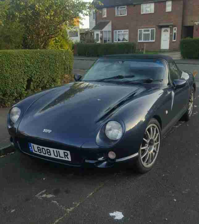 1993 TVR CHIMAERA 400 BLUE. MOT. F S H. DRIVES LOVELY. GOOD CONDITION FOR YEAR