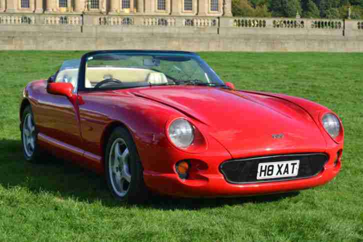 1993 TVR CHIMAERA 400 Formula red