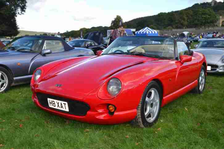 1993 TVR CHIMAERA 400 Formula red
