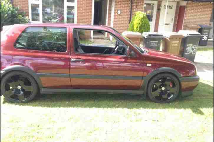 1993 GOLF VR6 RED 110.000 MILES