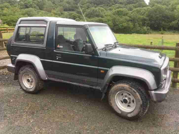 1994 DAIHATSU FOURTRAK INDEPENDENT TDX GREEN GREY