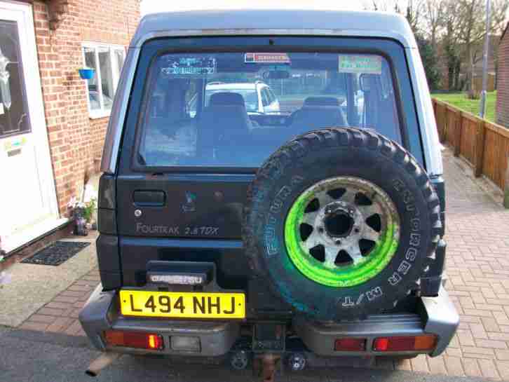1994 DAIHATSU FOURTRAK INDEPENDENT TDX GREEN/GREY BARNFIND SPARES REPAIR OFFROAD