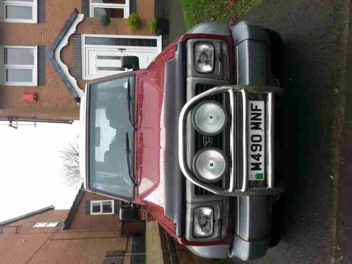 1994 DAIHATSU FOURTRAK INDEPENDENT TDX RED/GREY