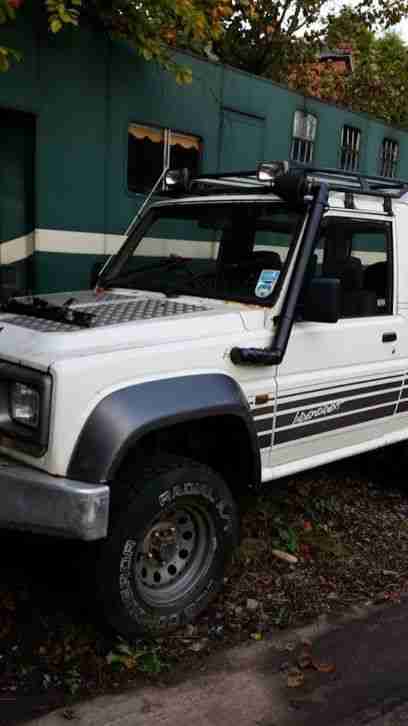 1994 DAIHATSU FOURTRAK INDEPENDENT TDX WHITE