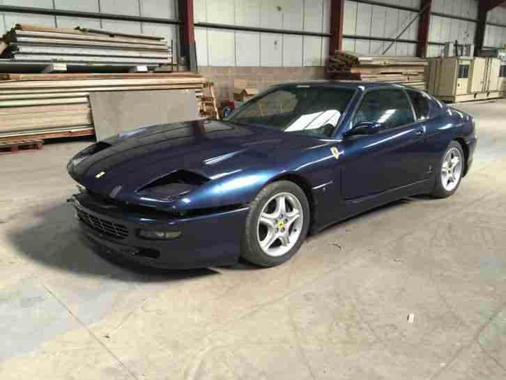 1994 FERRARI 456 GT MANUAL LHD DAMAGED REPAIRABLE SALVAGE NOT RECORDED