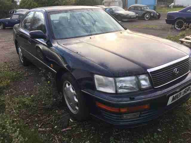 1994 LEXUS LS400 BLUE SPARES OR REPAIRS