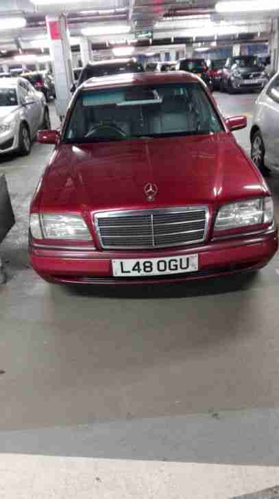 1994 MERCEDES C180 AUTO RED Spares or Repair