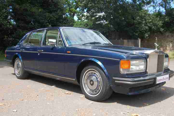 1994 Model L Rolls Royce Silver Spirit MK III in Royal Blue Metallic