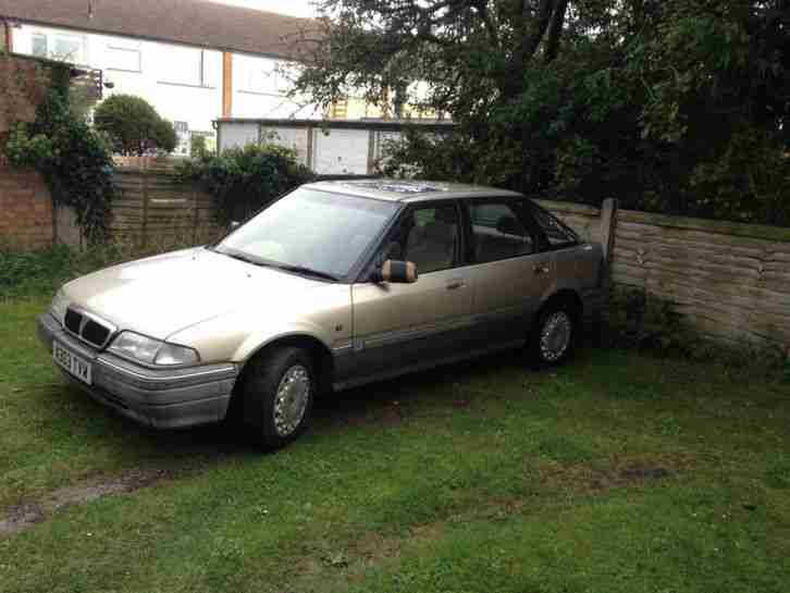 1994 ROVER 216 SLI AUTO WHITE/GREY for repair or for parts