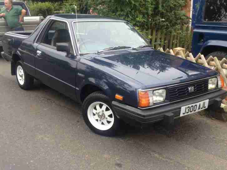 1994 SUBARU 284 4WD PICK UP BLUE brat/classic