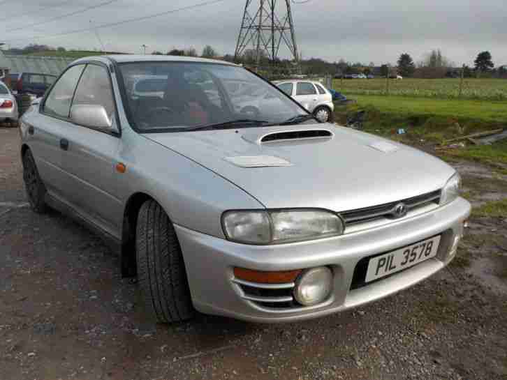 1994 SUBARU IMPREZA WRX CLASSIC IN SILVER,12 MONTHS MOT