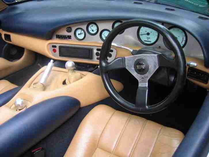 1994 TVR CHIMAERA 400. STARMIST BLUE. BISCUIT LEATHER. MOT. TVR NUMBER PLATE.