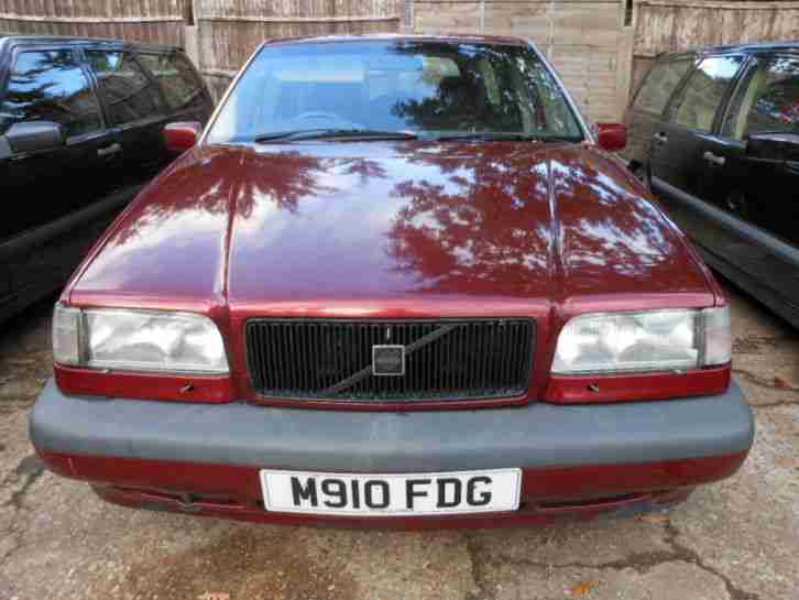 1994M VOLVO 850 T5 2.3 LPT GLE AUTO REGENT RED METALLIC BLACK FULL LEATHER