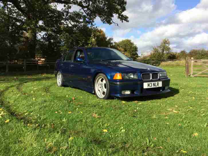 1995 M3 BLUE SPARES REPAIRS PRIVATE PLATE
