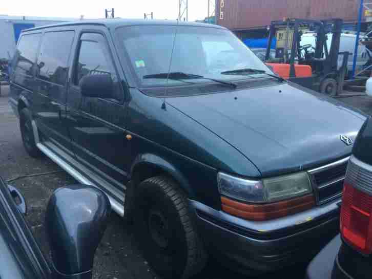 1995 Chrysler GRAND Voyager LEFT HAND DRIVE DIESEL SPARES OR REPAIRS EXPORT
