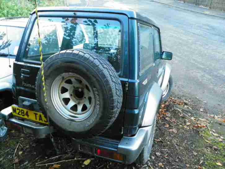 1995 DAIHATSU FOURTRAK INDEPENDENT TDS BLACK