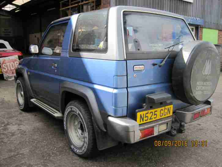 1995 DAIHATSU SPORTRAK ELX I BLUE/GREY