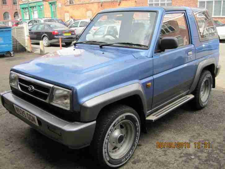 1995 DAIHATSU SPORTRAK ELX I BLUE GREY