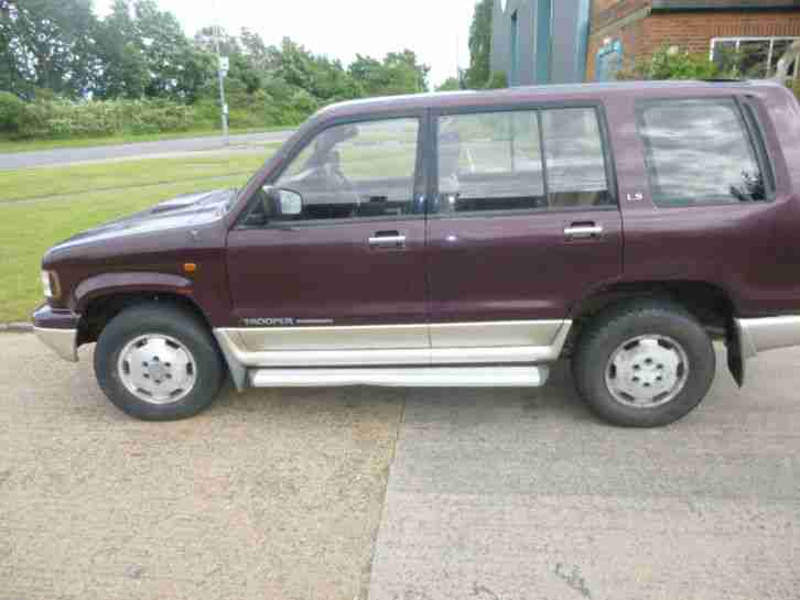 1995 TROOPER LWB TURBO D RED SILVER