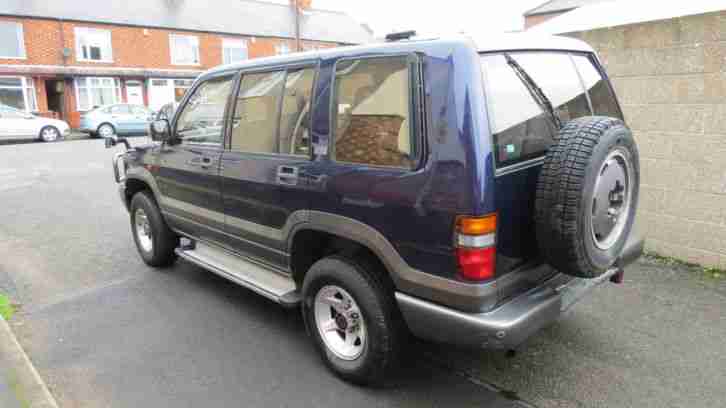 1995 Isuzu Bighorn Irmscher 3.1 TD 69053 Miles Full MOT Toyota Mitsubishi Mazda