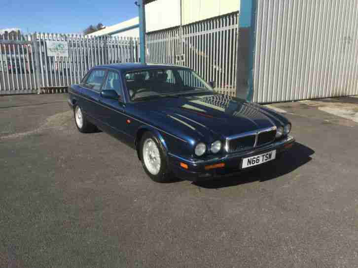 1995 JAGUAR XJ6 BLUE COMES WITH PRIVATE NUMBER PLATE