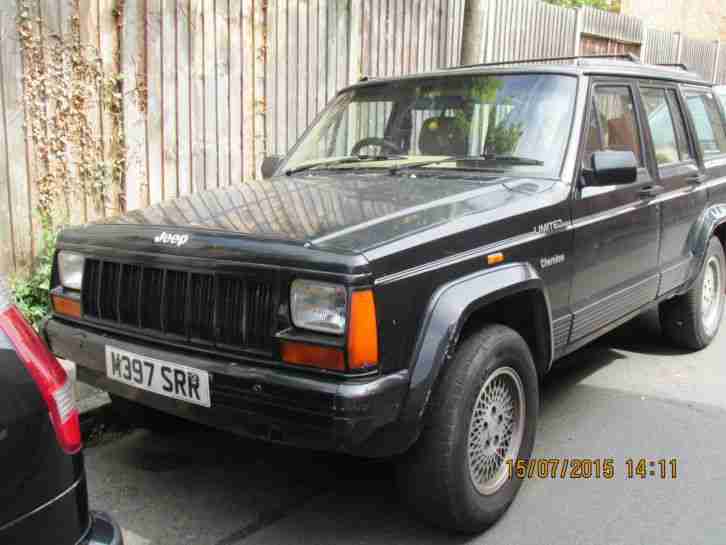 1995 JEEP CHEROKEE LIMITED AUTO BLACK