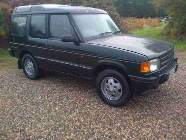 1995 LAND ROVER DISCOVERY TDI GREEN LOOK 4X4 READY FOR THE WINTER 10 MONTHS MOT