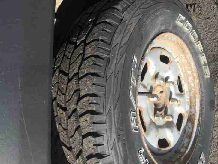 1995/M ISUZU TROOPER BIGHORN 3.1TD COOPER TYRES SPARES OR REPAIRS