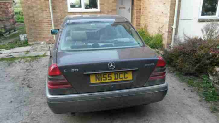 1995 MERCEDES C250 DIESEL ELEGANCE BROWN