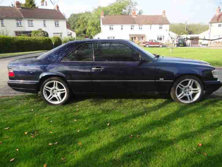 1995 MERCEDES E320 COUPE AUTO BLUE (Swapz