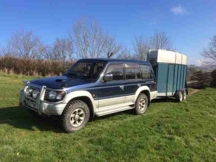 1995 MITSUBISHI PAJERO BLUE SILVER 4x4 Diesel 2.8L Auto New Off Rd Chunky Tyres