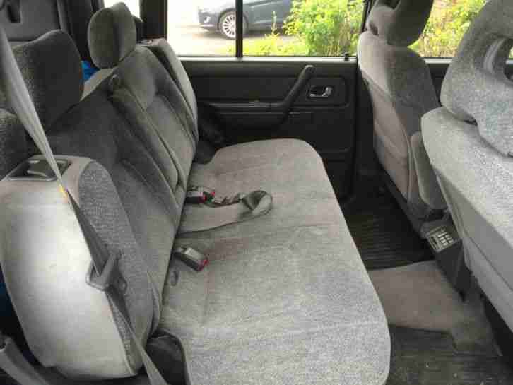 1995 MITSUBISHI PAJERO BLUE/SILVER 4x4 Diesel 2.8L Auto New Off Rd Chunky Tyres