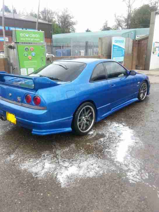 1995 NISSAN SKYLINE GT R GTS BLUE