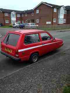 1995 RELIANT ROBIN LX RED