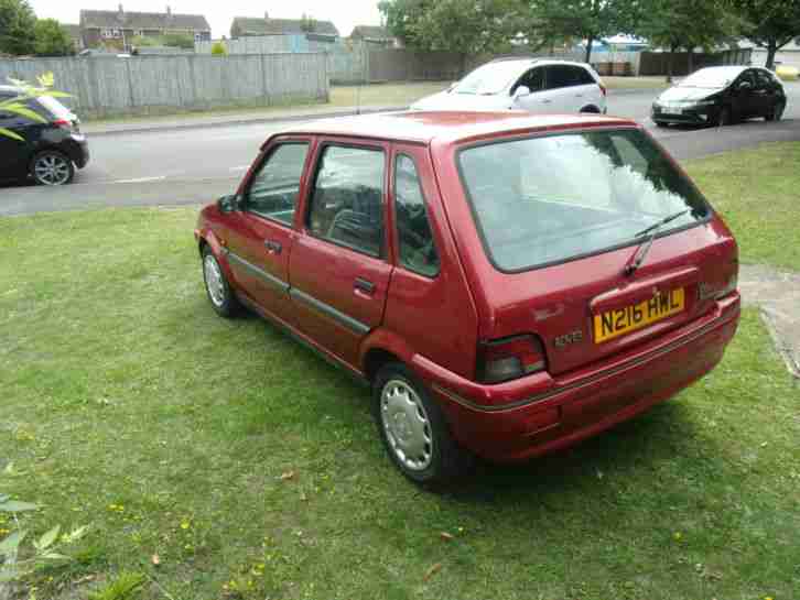 1995 ROVER 100 KENSINGTON SE RED