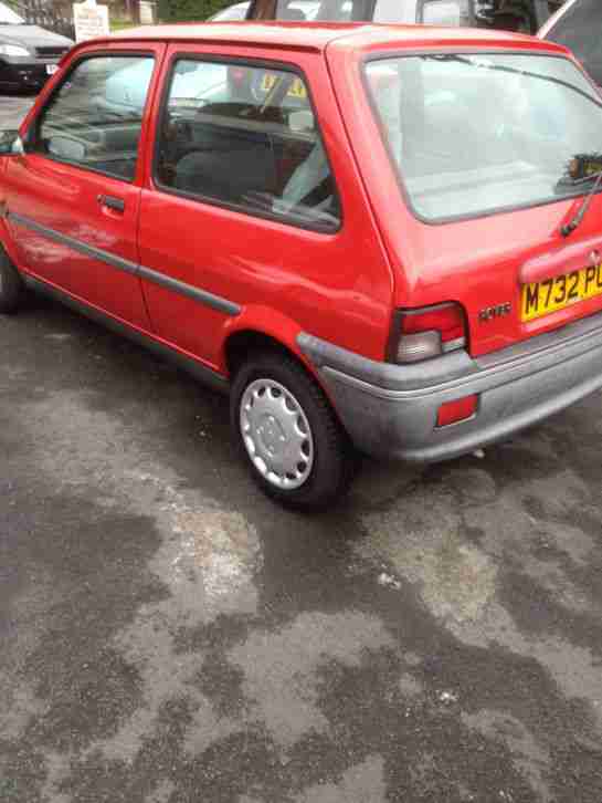 1995 ROVER 111I RED